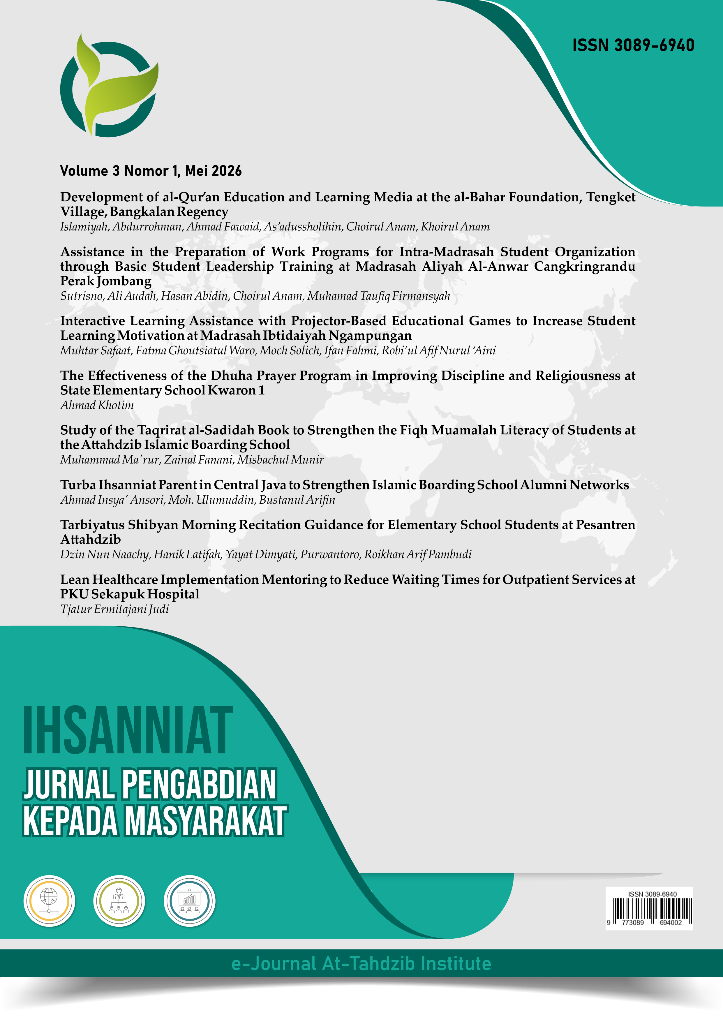 					View Vol. 3 No. 1 (2026): Ihsanniat
				